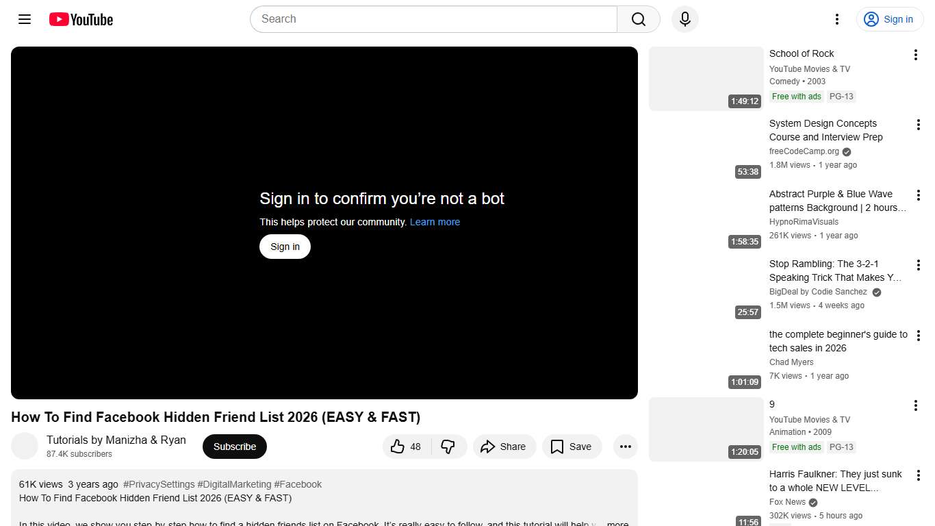 How To Find Facebook Hidden Friend List 2026 (EASY & FAST) - YouTube